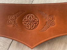 Load image into Gallery viewer, Steampunk/Medieval/Viking/ Lace up Leather Belt with front clasps