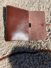 Load image into Gallery viewer, A5 Wrap around Leather Journal Cover - choice of 3 colours