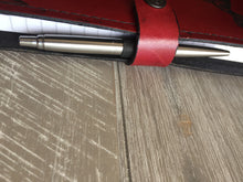Load image into Gallery viewer, A6 Leather Journal Cover - Australian Koala - Red