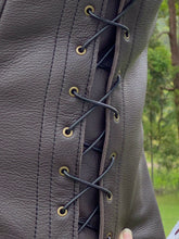Load image into Gallery viewer, Medieval Leather Tunic or Jerkin - with lace up sides and Sleeves