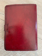 Load image into Gallery viewer, A6 Leather Journal Cover - Celtic Unity - Burgundy