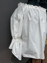 Load image into Gallery viewer, Peasant blouse 100% cotton