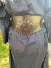 Load image into Gallery viewer, Medieval/Viking/ Lace up Leather Corset Belt