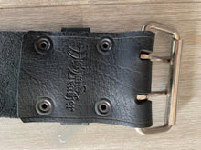 Load image into Gallery viewer, Wide Leather Belt Full Grain - Individually Handmade with removable buckle 4"/100mm wide