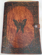 Load image into Gallery viewer, Fairy leather journal A4