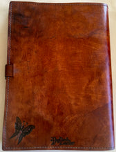 Load image into Gallery viewer, Fairy celtic leather journal A4