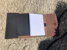 Load image into Gallery viewer, A5 Wrap around Leather Journal Cover - choice of 3 colours