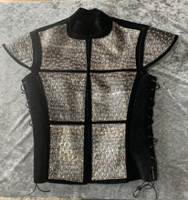 Load image into Gallery viewer, Medieval Suede Tunic or Jerkin with optional Buckle detail