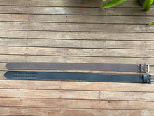 Load image into Gallery viewer, Wide Leather Belt Full Grain - Individually Handmade with removable buckle 3"/75mm wide