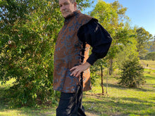 Load image into Gallery viewer, Medieval Tunic or Jerkin with lace up sides