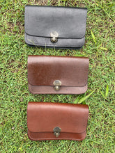 Load image into Gallery viewer, Steam Punk/Medieval Leather pouch to attach to a belt