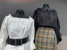 Load image into Gallery viewer, Peasant blouse 100% cotton