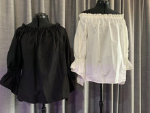 Load image into Gallery viewer, Peasant blouse 100% cotton