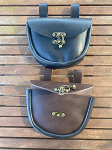 Suede Leather Belt Bag