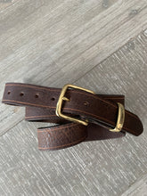 Load image into Gallery viewer, Leather Belt Full Grain - Individually Handmade with removable buckle 1.5&quot;/38mm Choice of 3 colours
