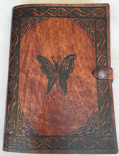 Load image into Gallery viewer, Fairy leather journal A4
