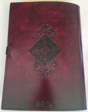 Load image into Gallery viewer, Three Stages of Life with Claddagh Celtic Leather Journal A4
