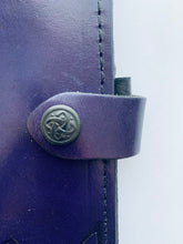 Load image into Gallery viewer, Book of Shadows with Pentagram Leather Journal A4
