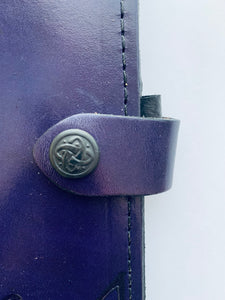 Book of Shadows with Pentagram Leather Journal A4