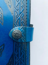 Load image into Gallery viewer, Four Elements of Life with Gargoyles Celtic Leather Journal A4

