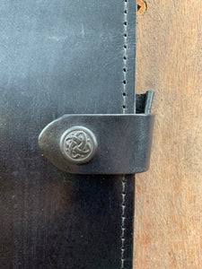 Book of Shadows with Pentagram Leather Journal A4