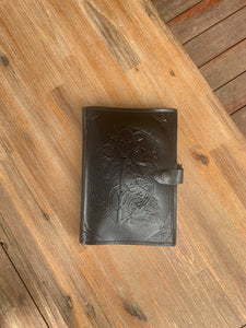 Celtic Leather Journal A5 Individually handmade - Embossed with Sacred Tree - choice of 4 colours