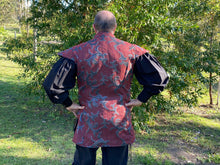 Load image into Gallery viewer, Medieval Tunic or Jerkin with lace up sides
