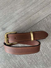 Load image into Gallery viewer, Leather Belt Full Grain - Individually Handmade with removable buckle 1.5&quot;/38mm Choice of 3 colours
